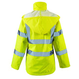 Supertouch - Ladies Hi Vis Yellow Sophia Lightweight Jacket - HV302 |  Supertouch