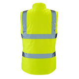 Supertouch - Ladies Hi Vis Yellow Anjali Body Warmer - HV304 |  Supertouch
