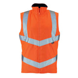 Supertouch - Ladies Hi Vis Orange Anjali Body Warmer - HV305 |  Supertouch