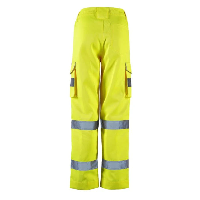 Supertouch - Ladies Hi Vis Yellow Hana Combat Trouser - HV310 |  Supertouch