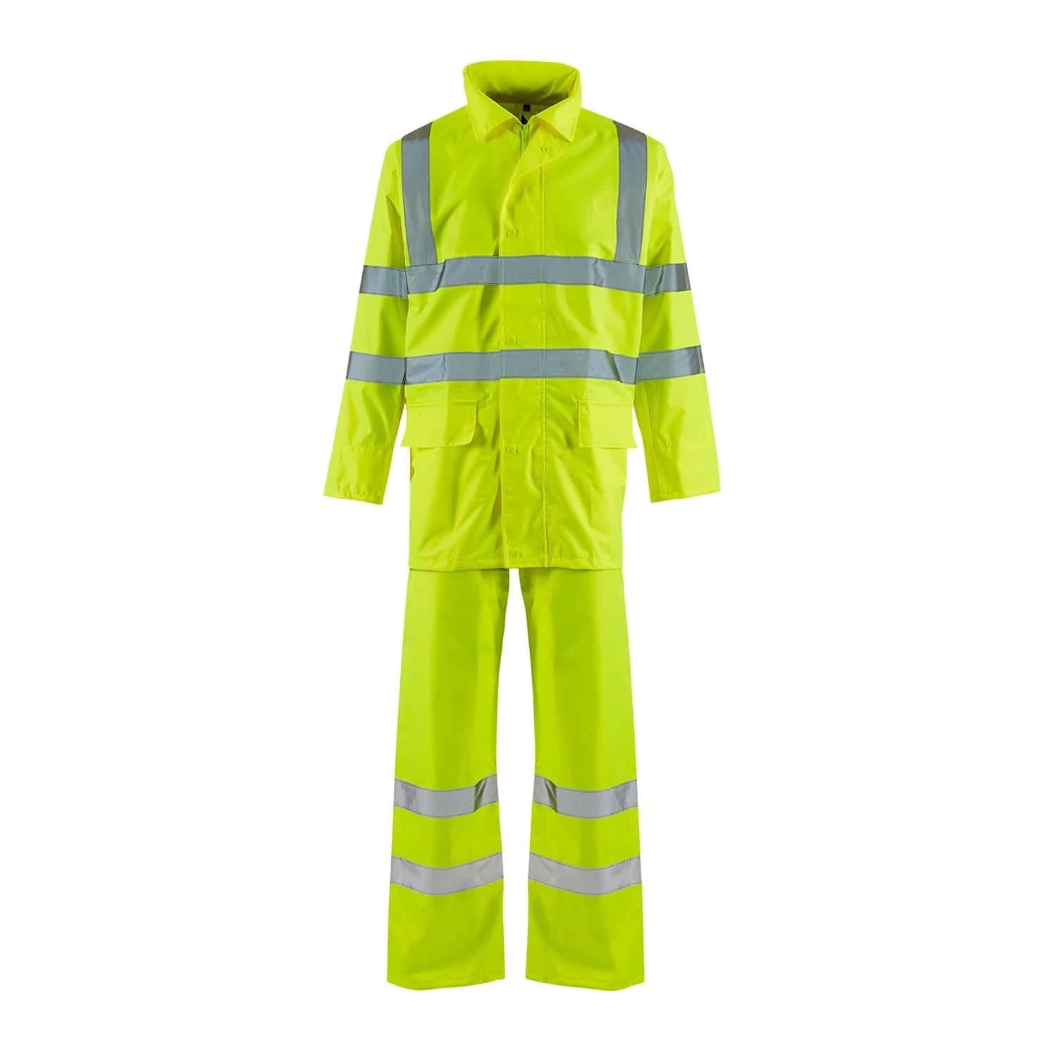 Supertouch Hi-Vis Yellow Lite Rainsuit - H130 |  Supertouch