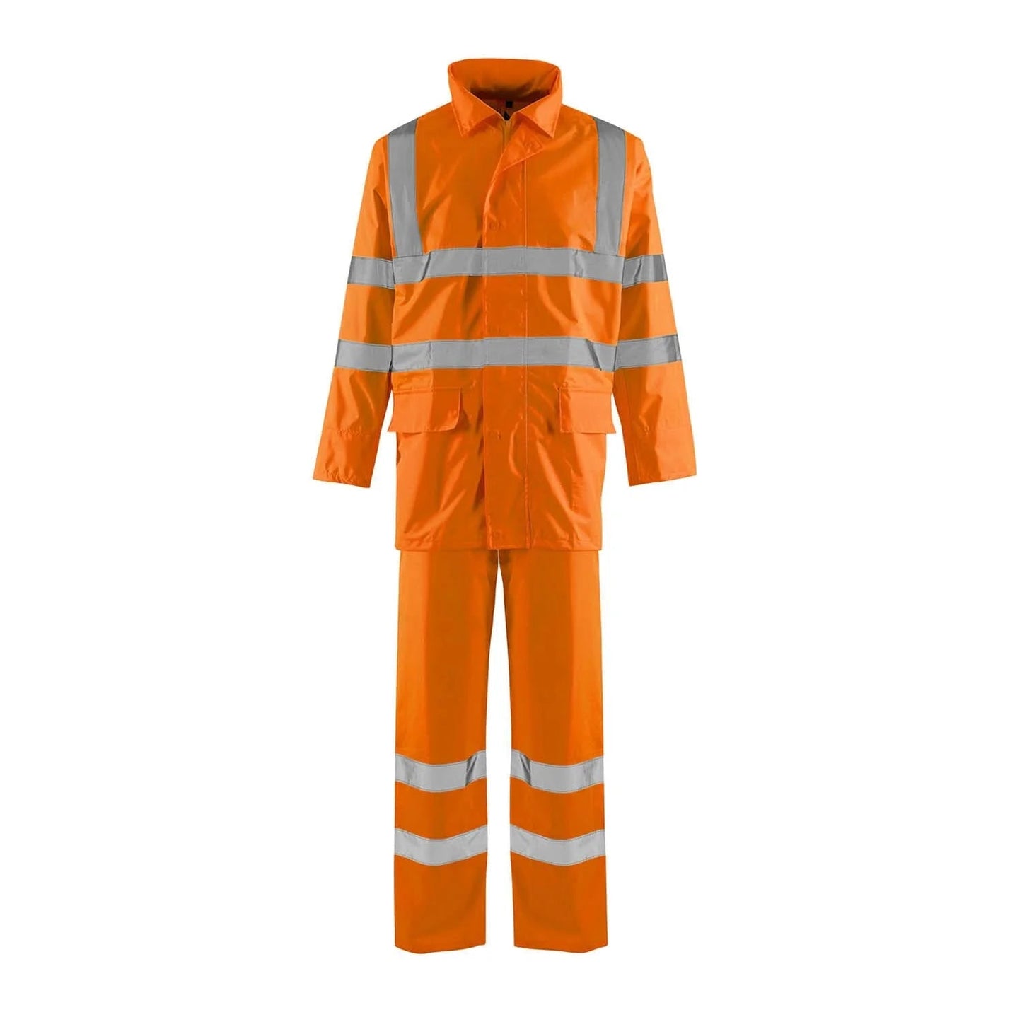 Supertouch Hi-Vis Orange Lite Rainsuit - H129 |  Supertouch