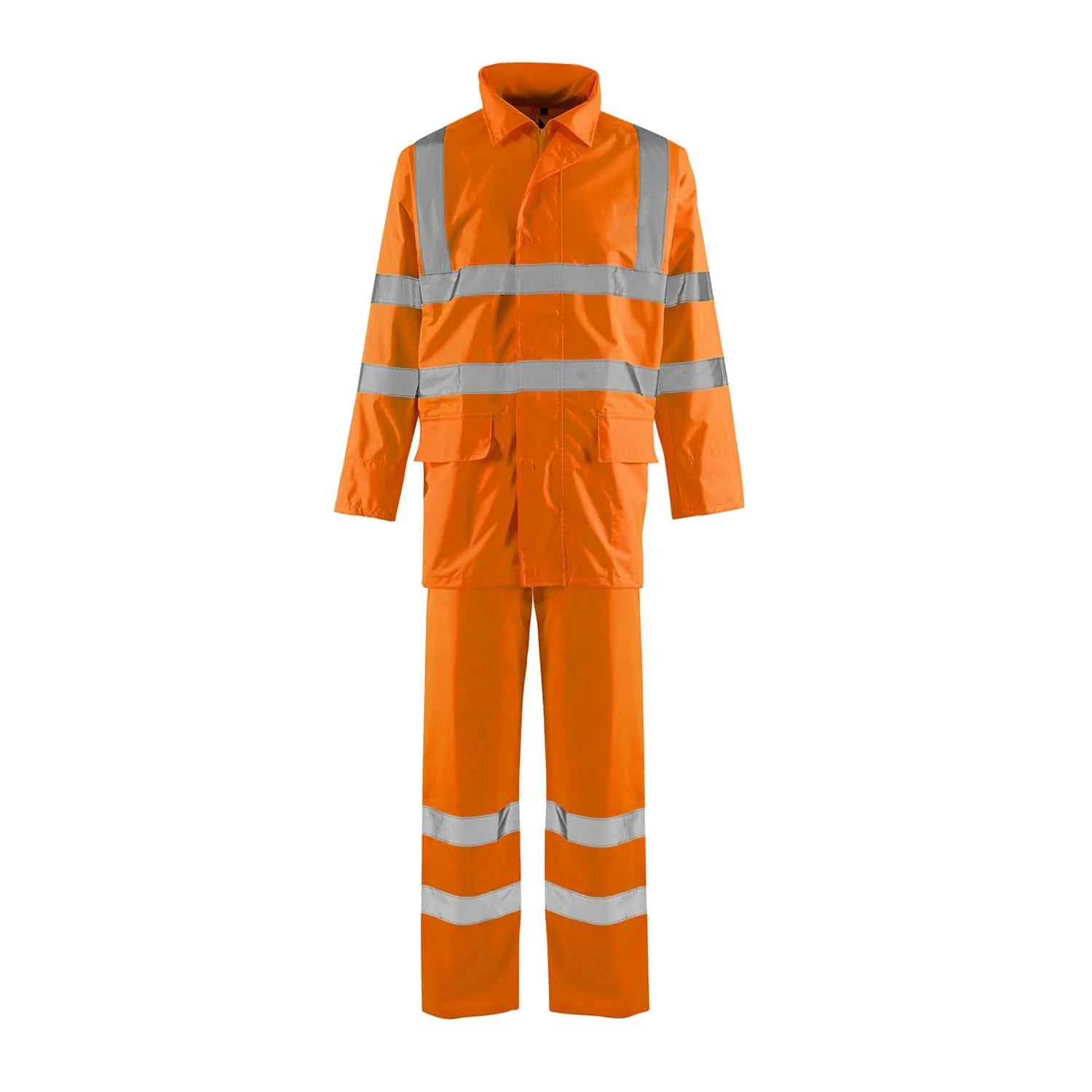 Supertouch Hi-Vis Orange Lite Rainsuit - H129 |  Supertouch