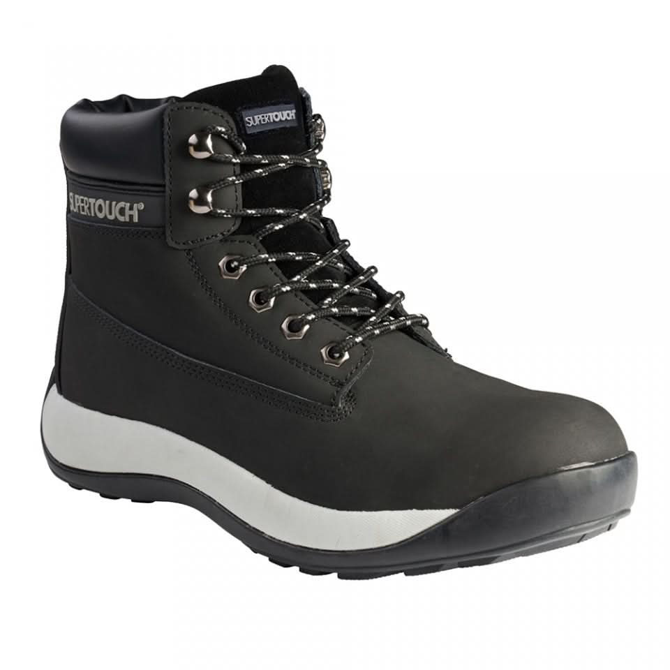 Supertouch - XLP30 Steel Toe Cap S3 Black Safety Boot - SFW-051709 |  Supertouch