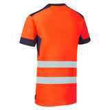System Hi-Vis Eco CottonCool Orange T-Shirt - SYS12 |  Supertouch Blue Sphere