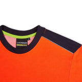 System Hi-Vis Eco CottonCool Orange T-Shirt - SYS12 |  Supertouch Blue Sphere
