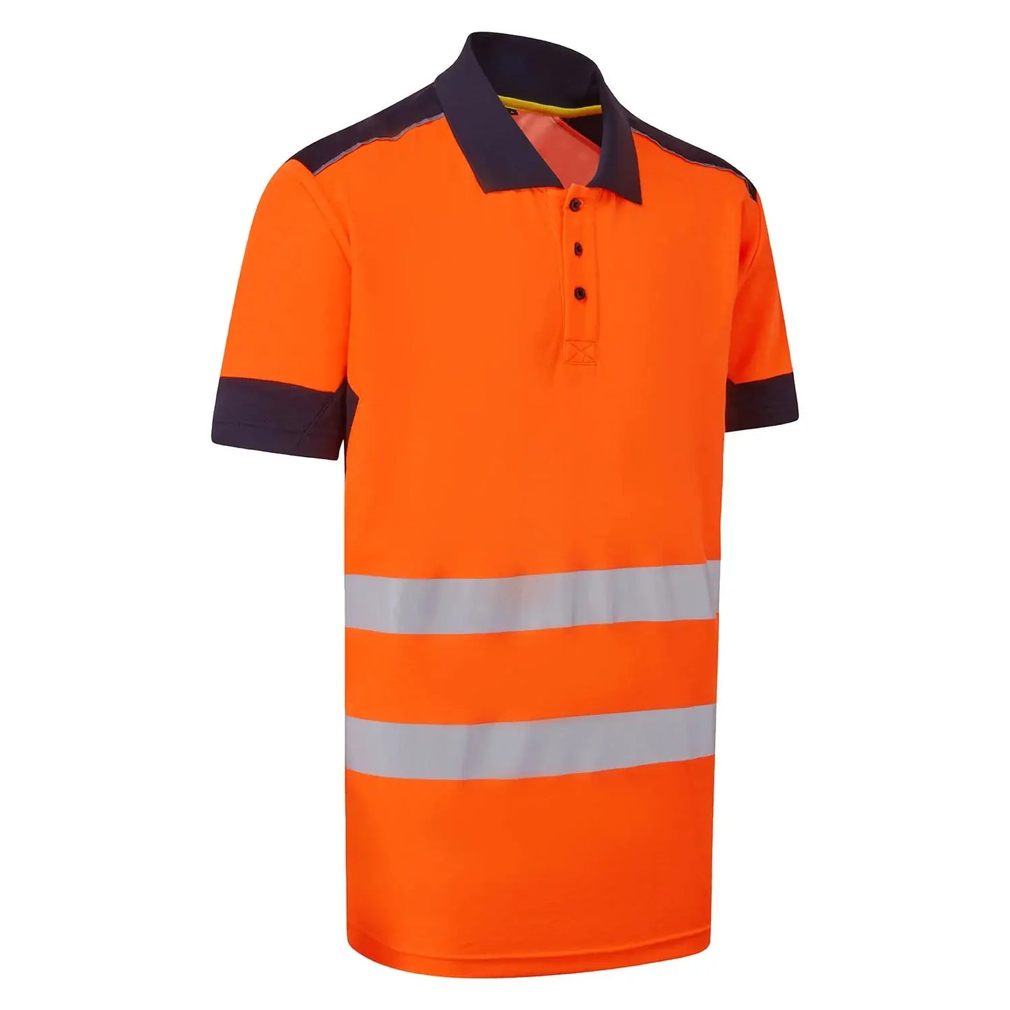 Supertouch Blue Sphere - System Hi-Vis Eco Orange CottonCool Short Sleeve Polo - SYS08 |  Supertouch Blue Sphere