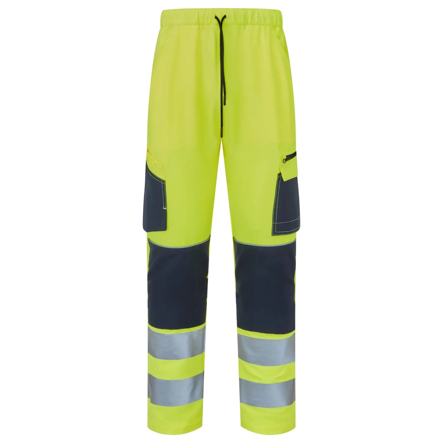 Supertouch Blue Sphere - System Hi-Vis Eco Stretch Jogger Yellow Trouser - SYS17 |  Supertouch Blue Sphere