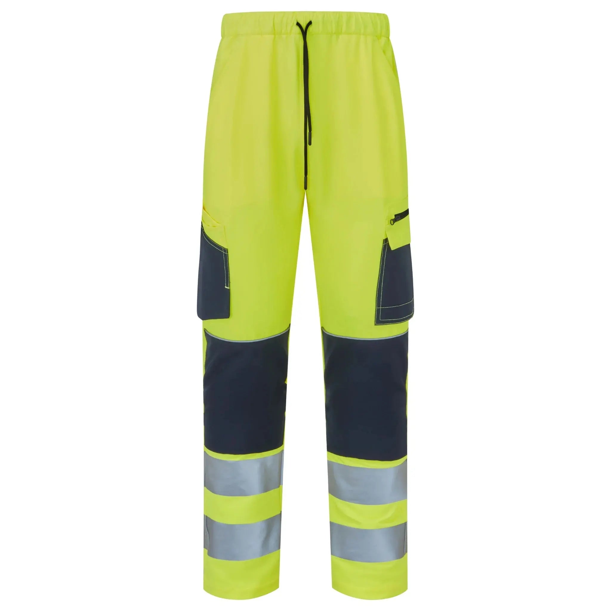 Supertouch Blue Sphere - System Hi-Vis Eco Stretch Jogger Yellow Trouser - SYS17 |  Supertouch Blue Sphere