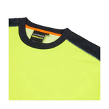 System Hi-Vis Eco CottonCool Yellow T-Shirt - SYS11 |  Supertouch Blue Sphere