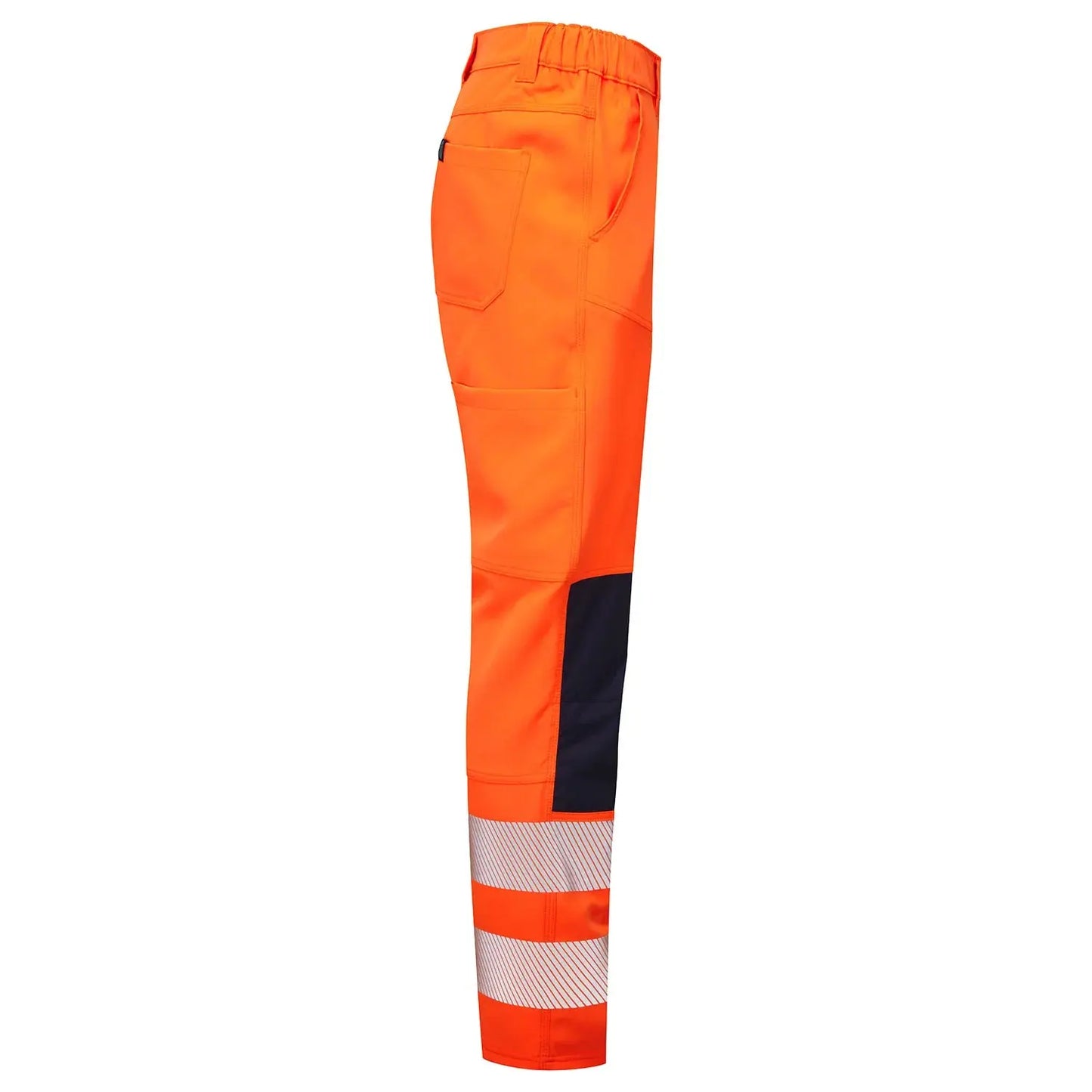 Supertouch Blue Sphere - Essentials Hi Vis Eco Coolair 4-Way Stretch Orange Trousers - ESS12 |  Supertouch Blue Sphere