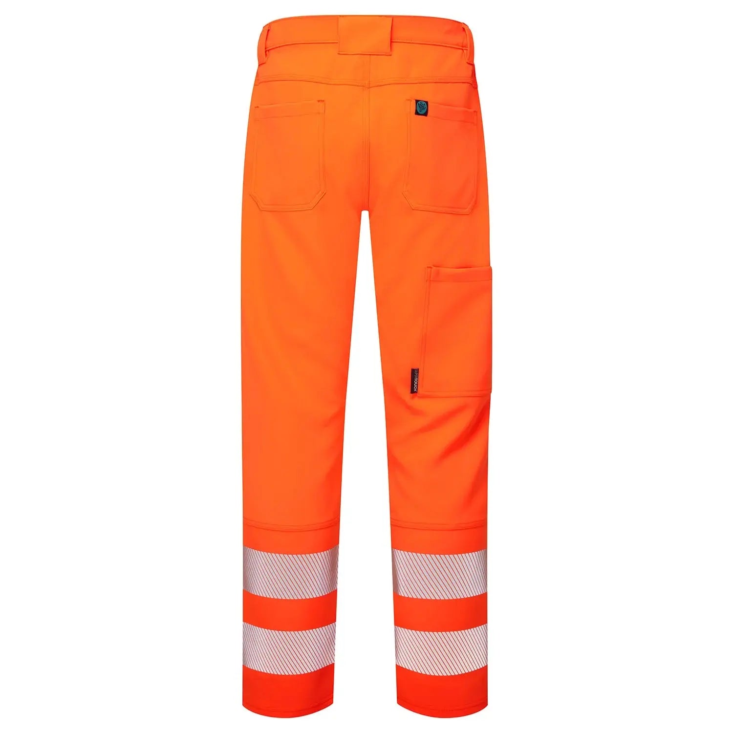Supertouch Blue Sphere - Essentials Hi Vis Eco Coolair 4-Way Stretch Orange Trousers - ESS12 |  Supertouch Blue Sphere