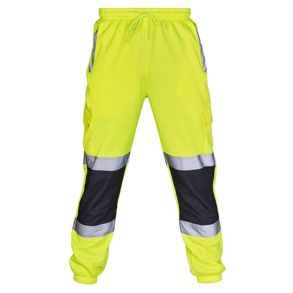 Supertouch - Hi Vis 2 Tone Jogging Bottoms - H111Y |  Supertouch